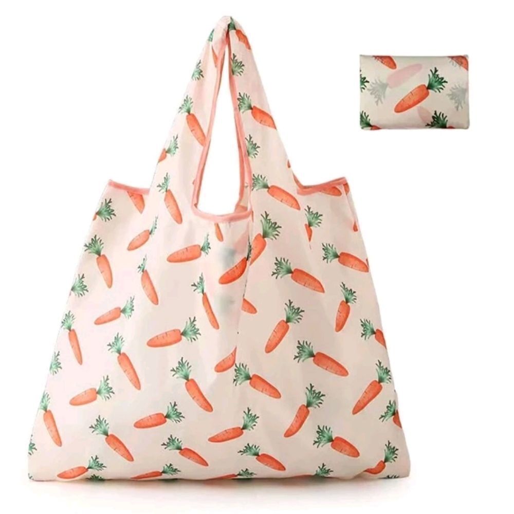 COPY - Carrot 🥕 Print Reusable Shopping Tote